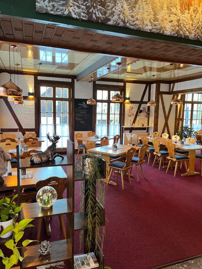 Gasthof & Pension "Schwarzer Adler" 마써베르크 외부 사진